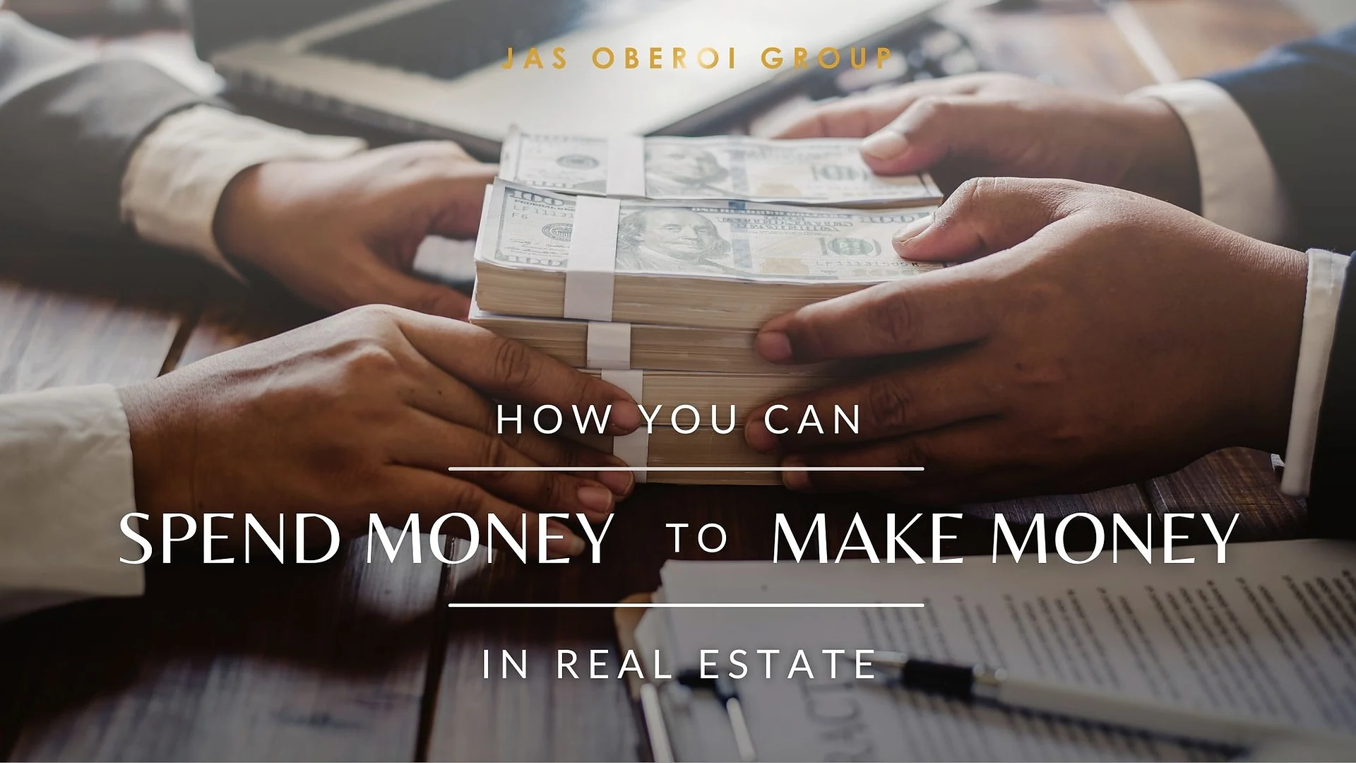Cover graphic for “How To Make Money Work For You (Passive Income In Real Estate)”
