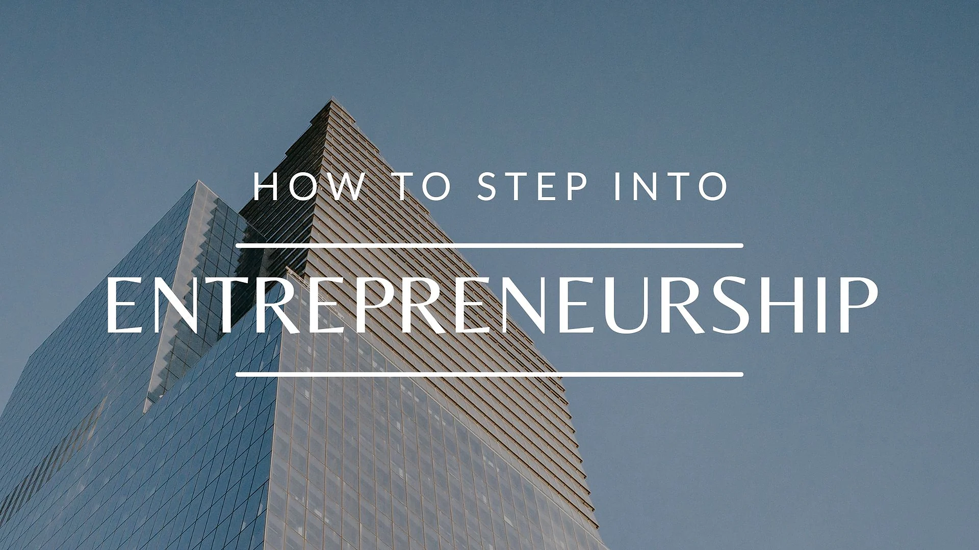 Cover graphic for “Stepping Into Entrepreneurship: How To Turn Your Dreams Into Reality”