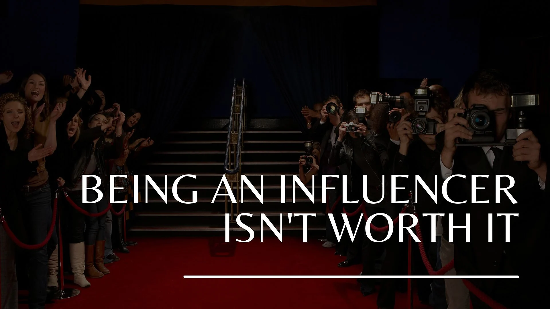 Cover graphic for “The Fame Game: Why Being An Influencer Isn’t Worth It”
