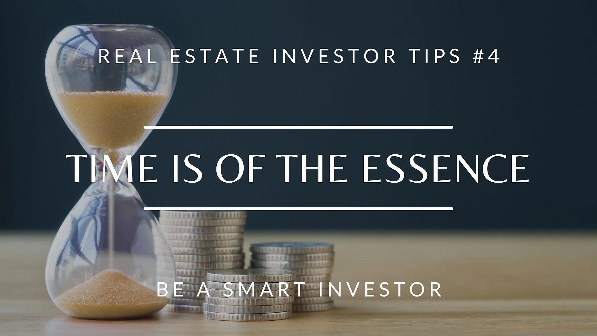 Cover graphic for “Why Time Is Of The Essence In Great Real Estate Deal”